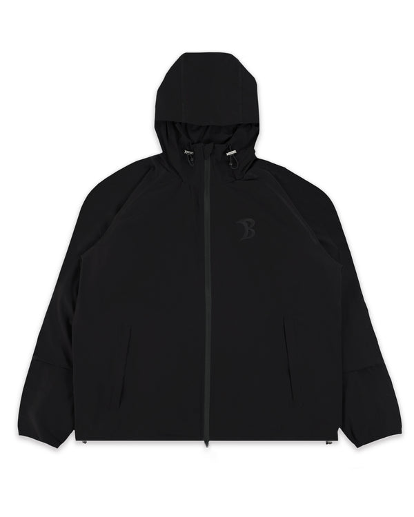 Baggys Vanta Black Track Top Back Front Flatlay