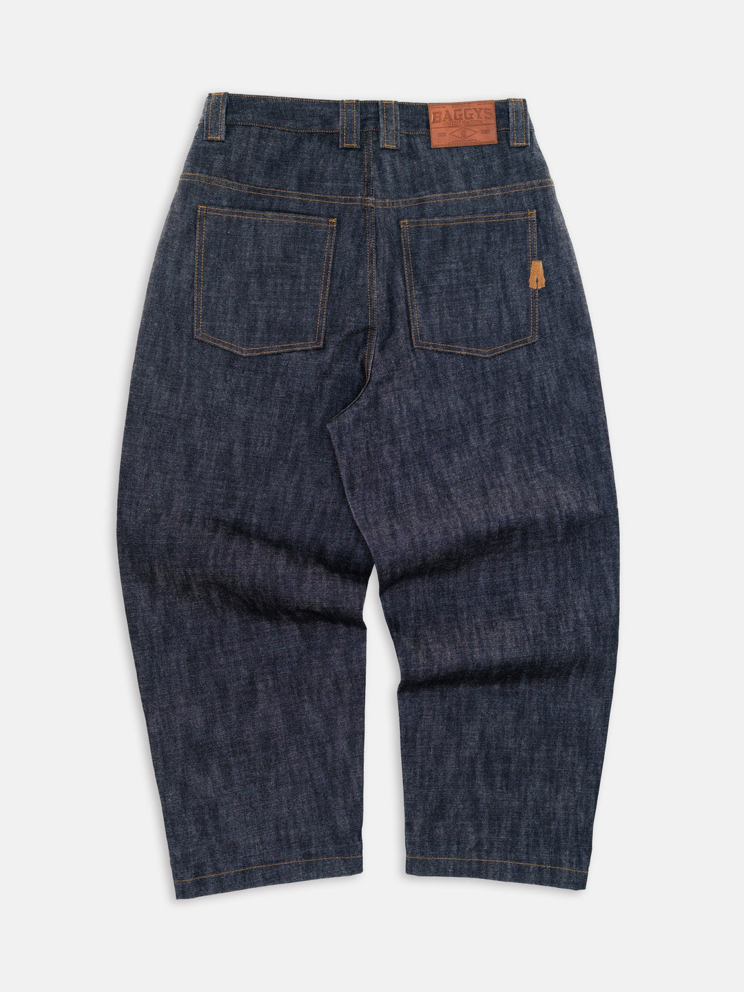Denim Pant | Selvedge Indigo Flatlay Rear