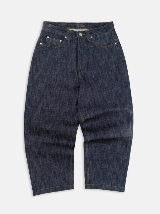 Denim Pant | Selvedge Indigo Flatlay Front