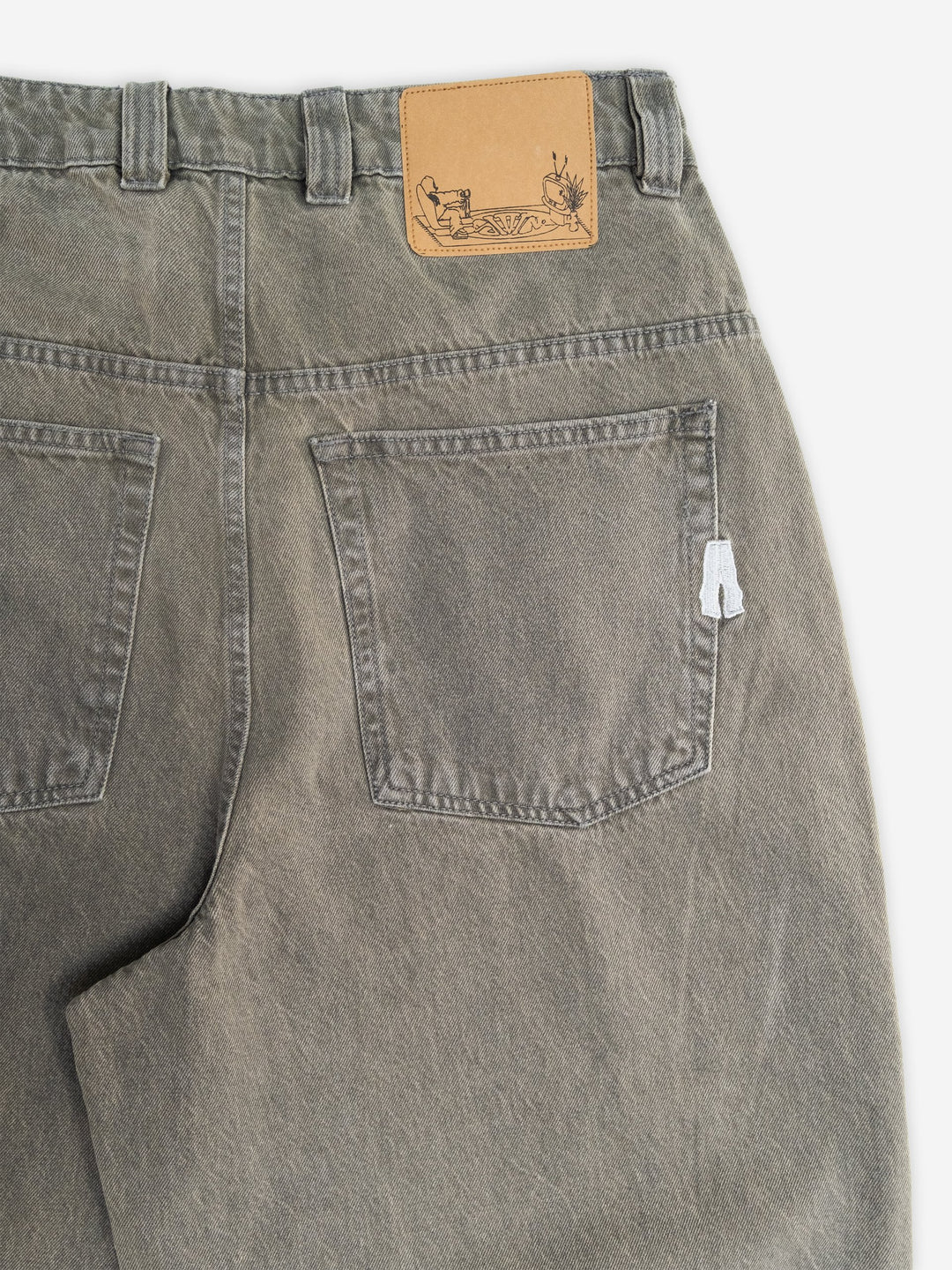 DENIM PANT | SAGE Back pocket Baggys.uk