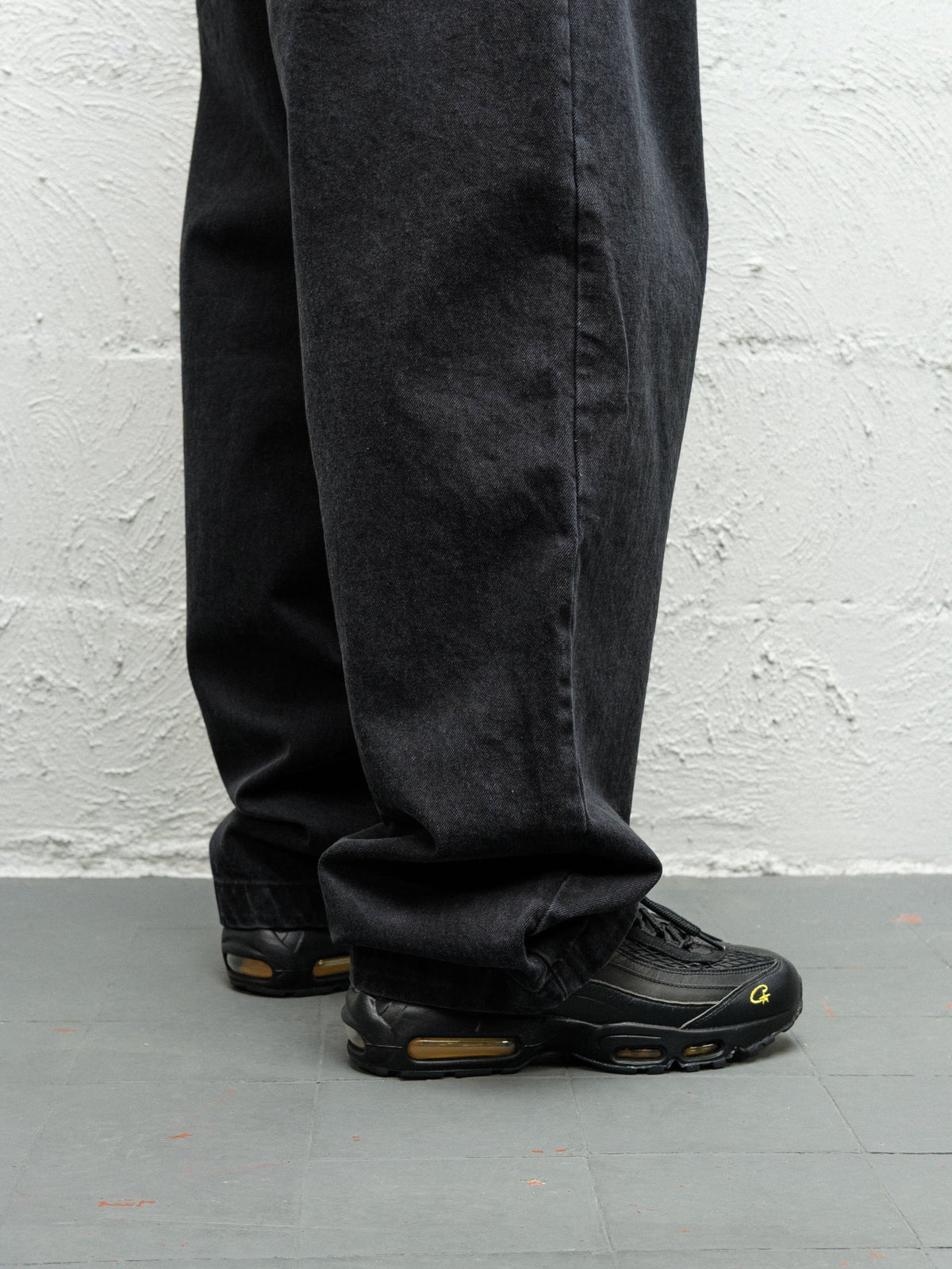 Denim Pant | Pitch cuff sat on Nike Air Max 95