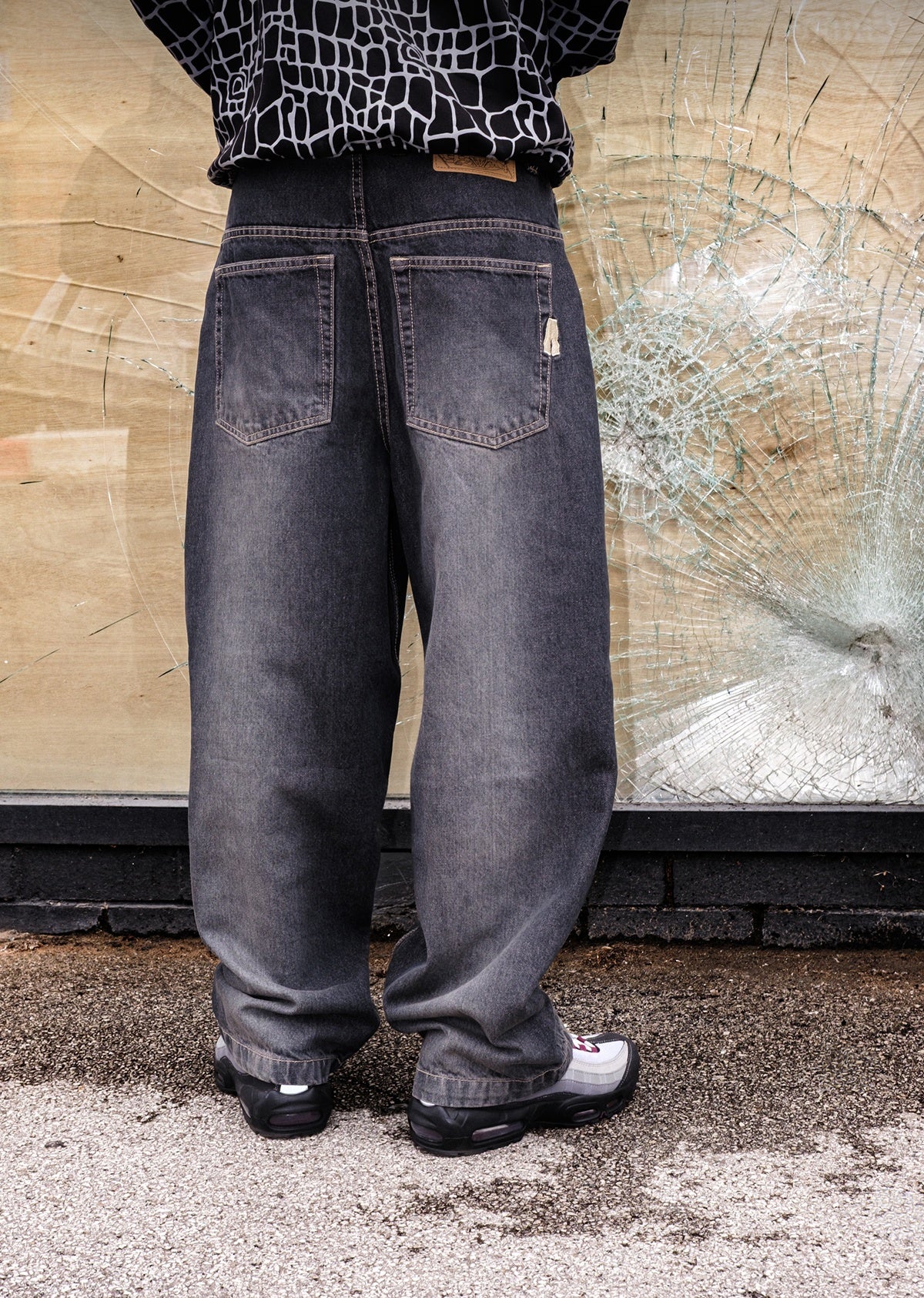 Denim Pant | Flint Rear Full View