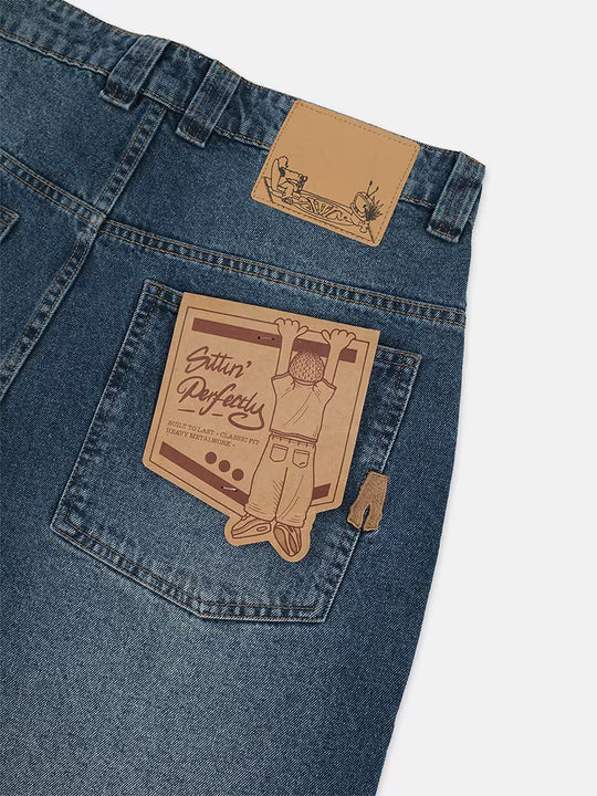 DENIM PANT | FROST - Baggys.uk