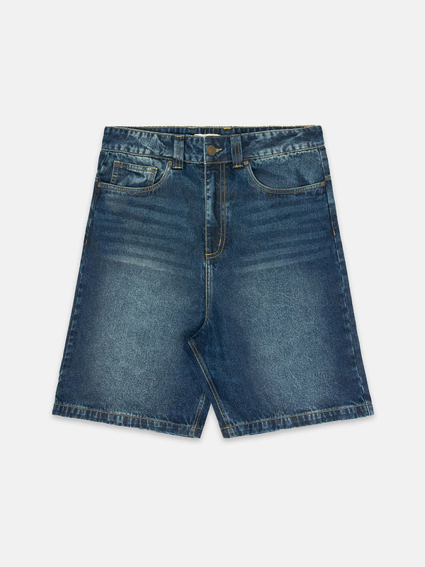 DENIM SHORT | DOVE - Baggys.uk