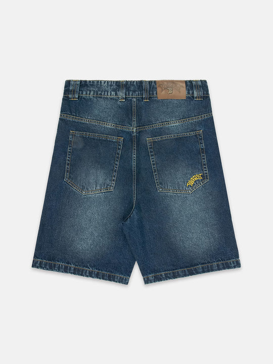 DENIM SHORT | DOVE - Baggys.uk