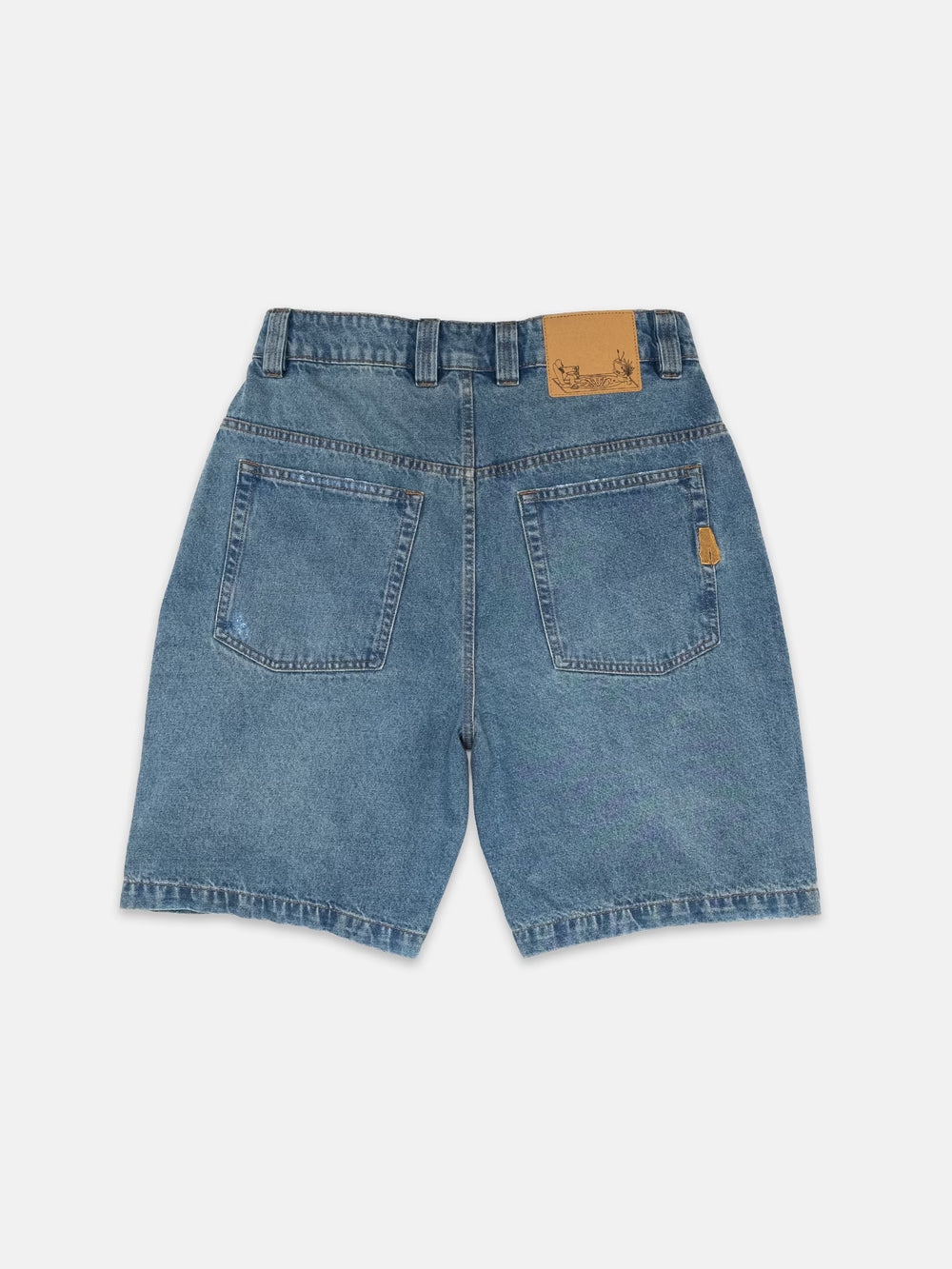 DENIM SHORT | FRAY Baggys.uk