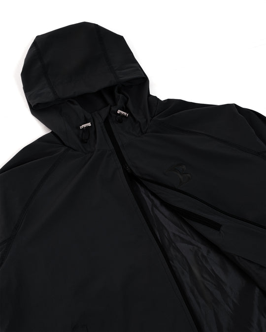 Baggys Vanta Black Track Top Front Zip and Lining