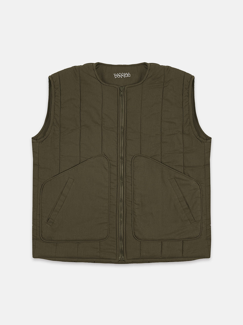 MILITARY GILET | PINE - Baggys.uk