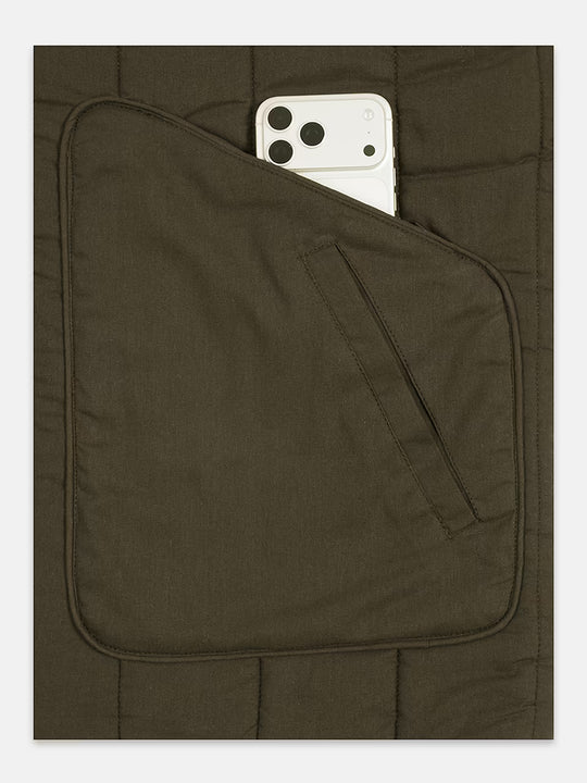 MILITARY GILET | PINE - Baggys.uk