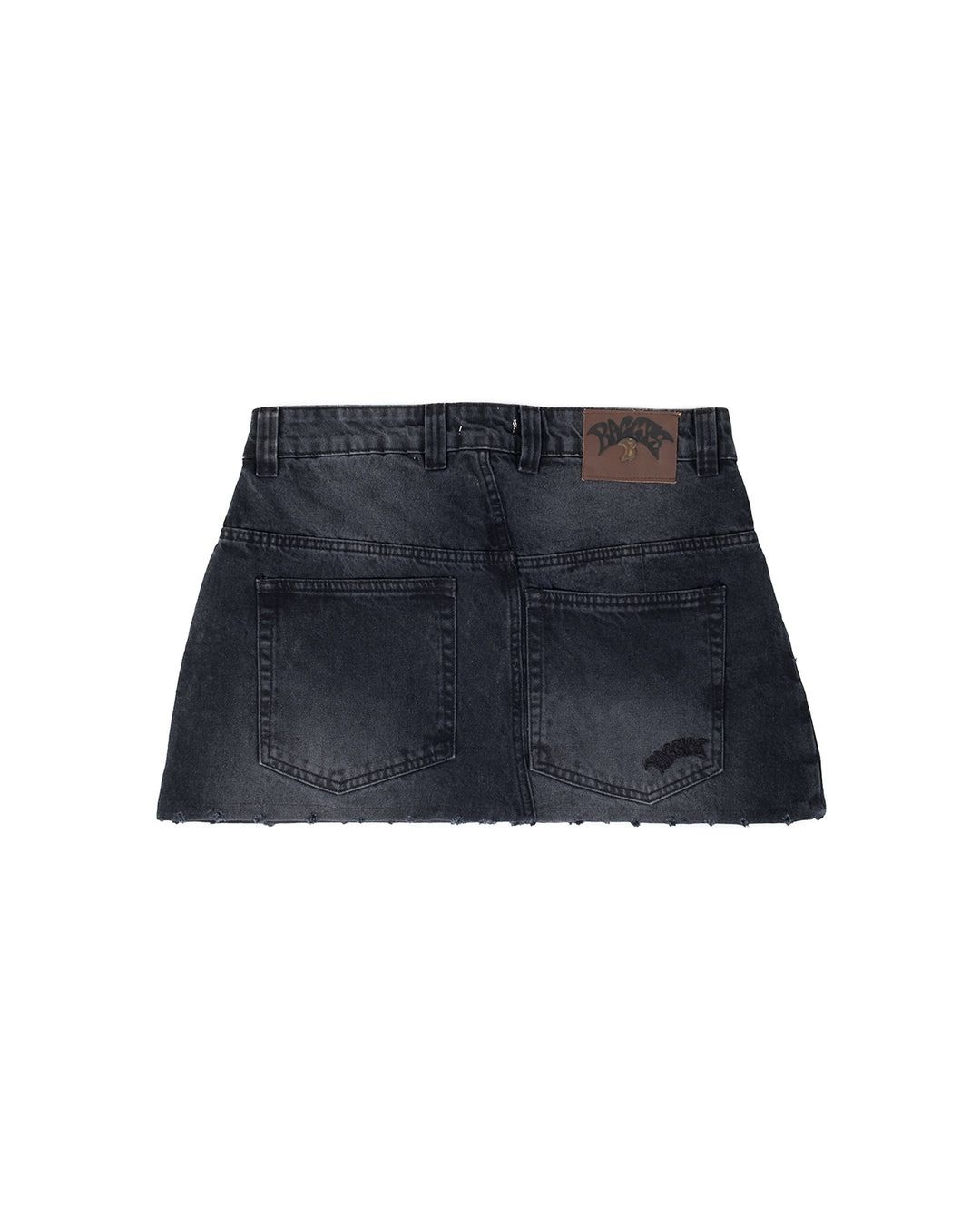 Denim Mini Skirt | Fades