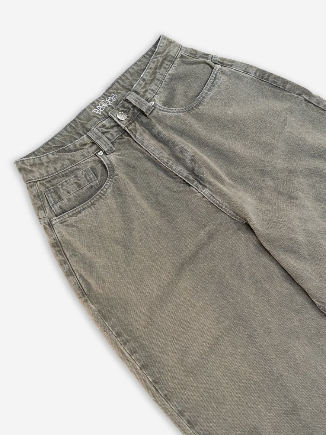 DENIM PANT | SAGE Close Up Baggys.uk