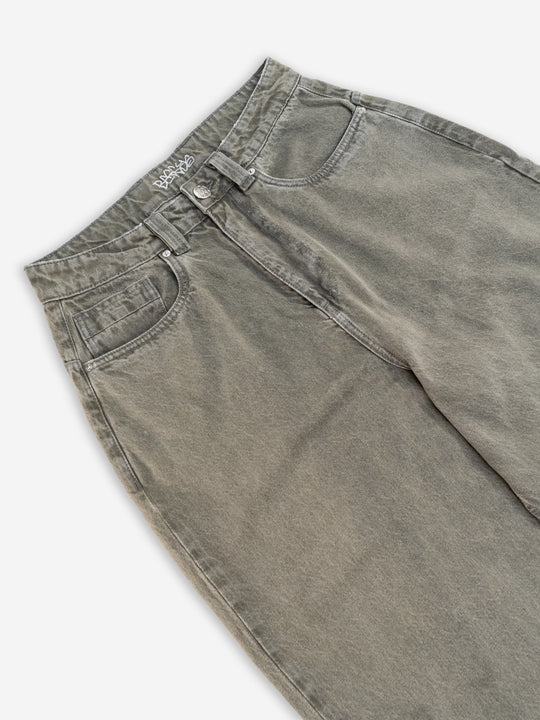 DENIM PANT | SAGE Close Up Baggys.uk