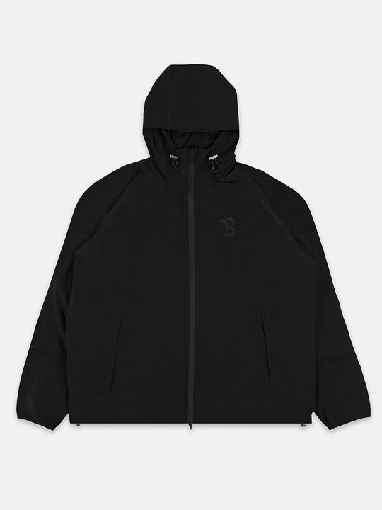 Baggys Vanta Black Track Top Back Front Flatlay 