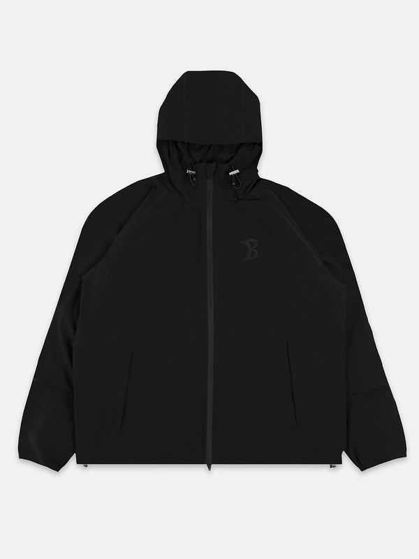 Baggys Vanta Black Track Top Back Front Flatlay 