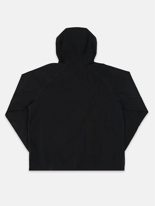 Baggy Vanta Black Track Jacket Back Flatlay