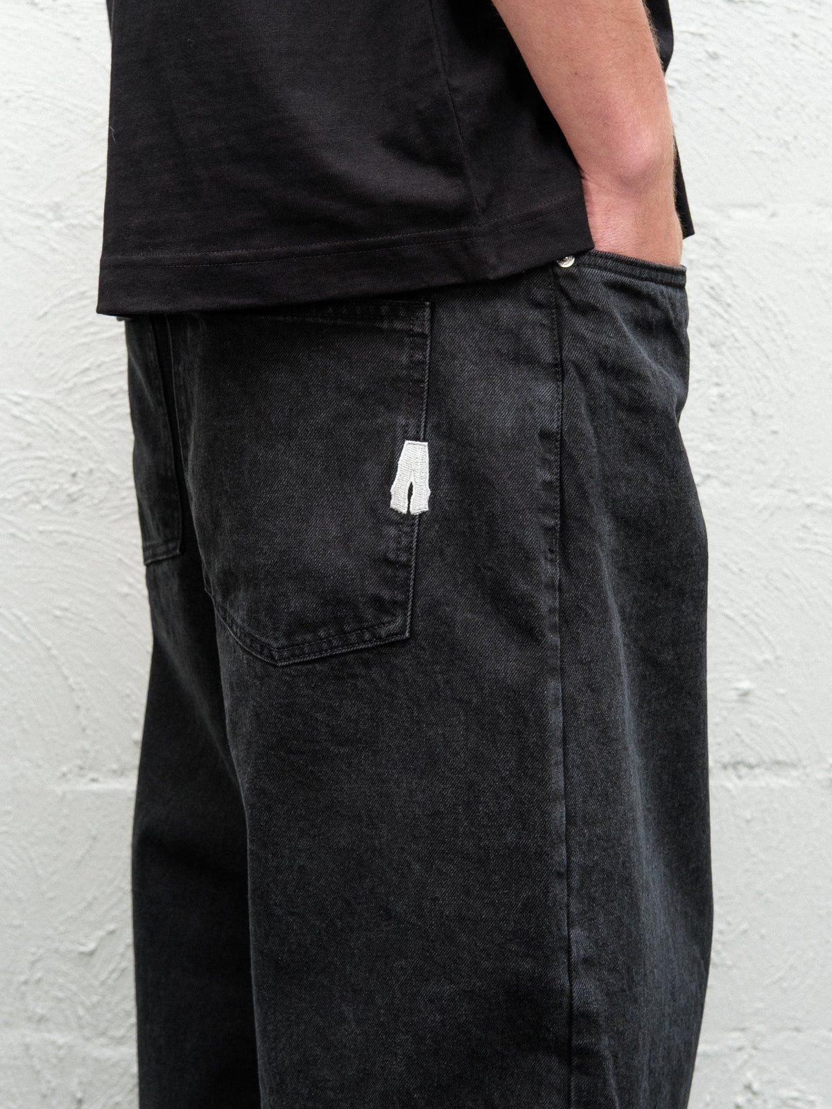 Denim Pant | Pitch Back pocket studio shots