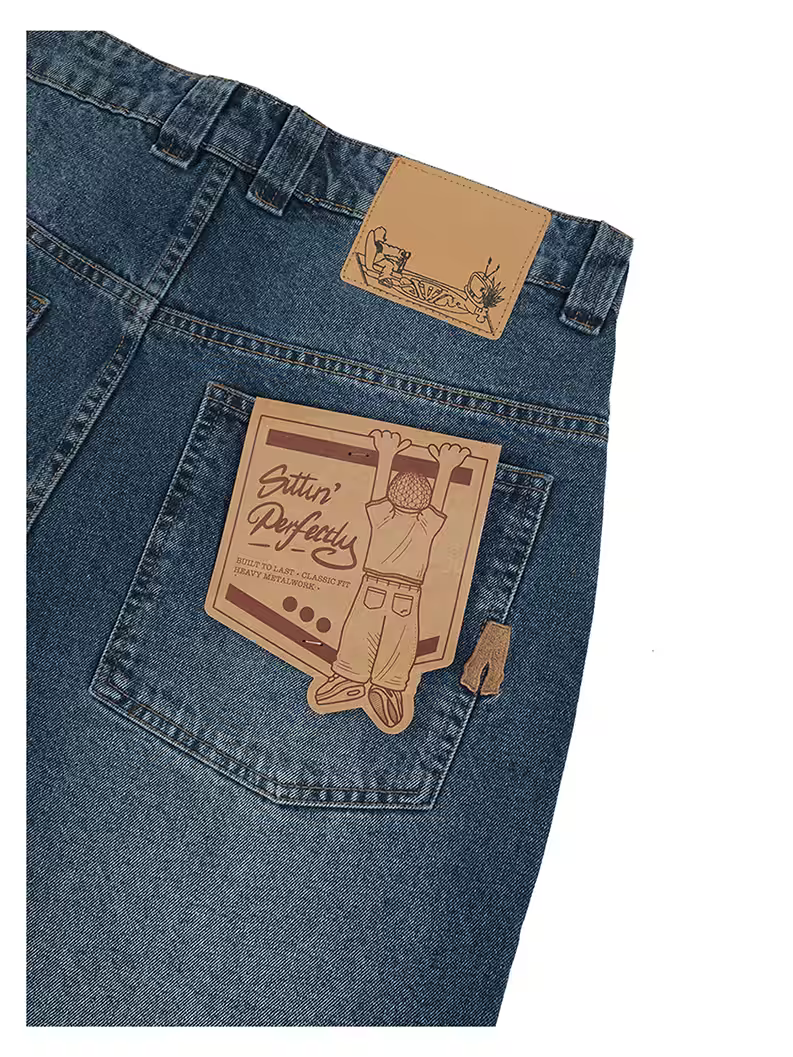 DENIM PANT | FROST - Baggys.uk