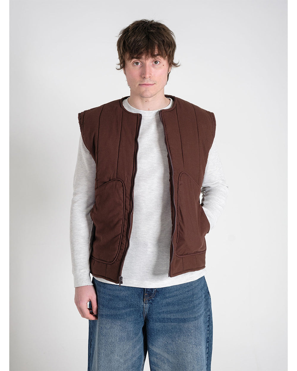 MILITARY GILET | HAZE FRONT STUDIO
