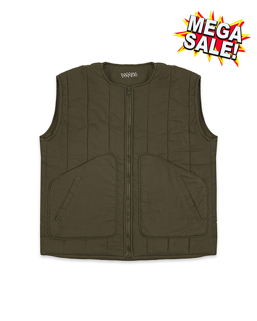 MILITARY GILET | PINE