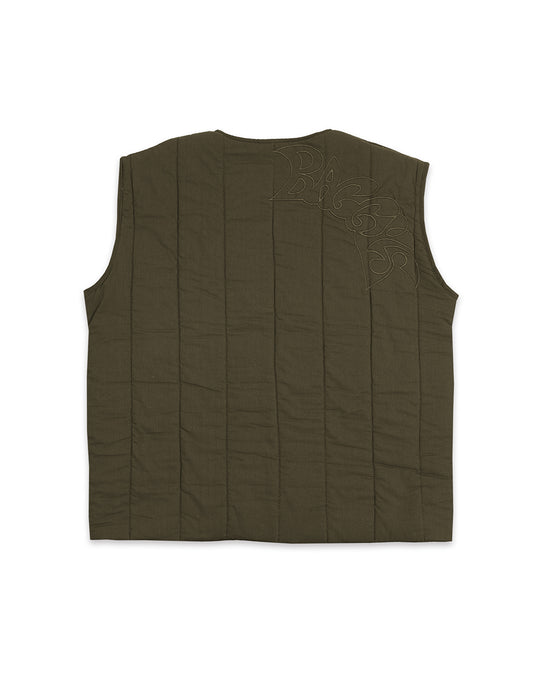 MILITARY GILET | PINE