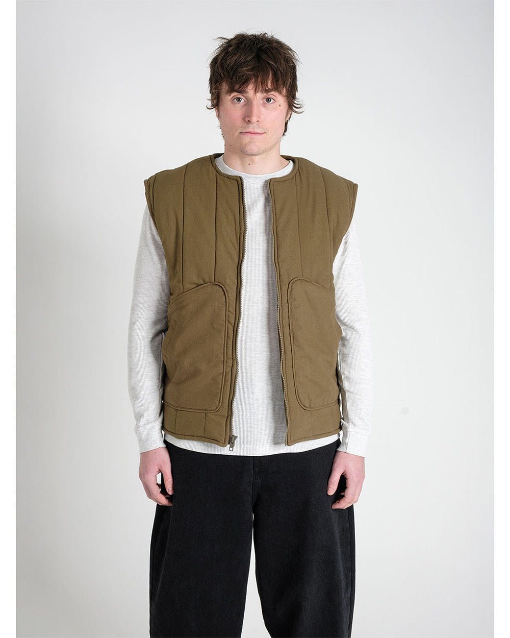 MILITARY GILET | PINE FRONT STUDIO