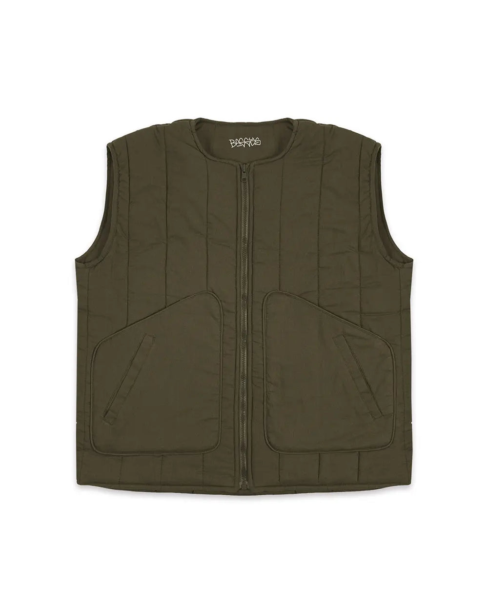 MILITARY GILET | PINE - Baggys.uk
