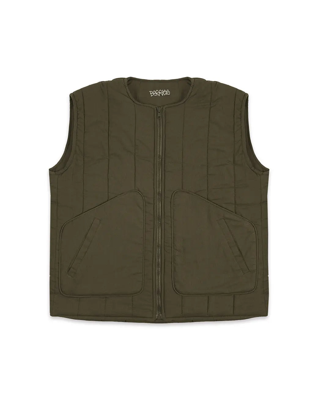 MILITARY GILET | PINE - Baggys.uk